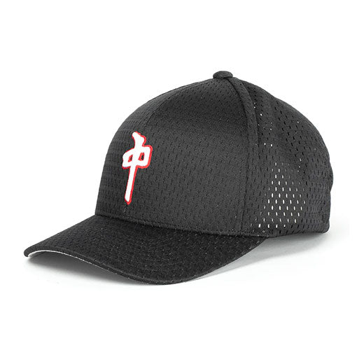 RDS Sport Mesh OG Puffy Flexfit Cap Black/White/Red