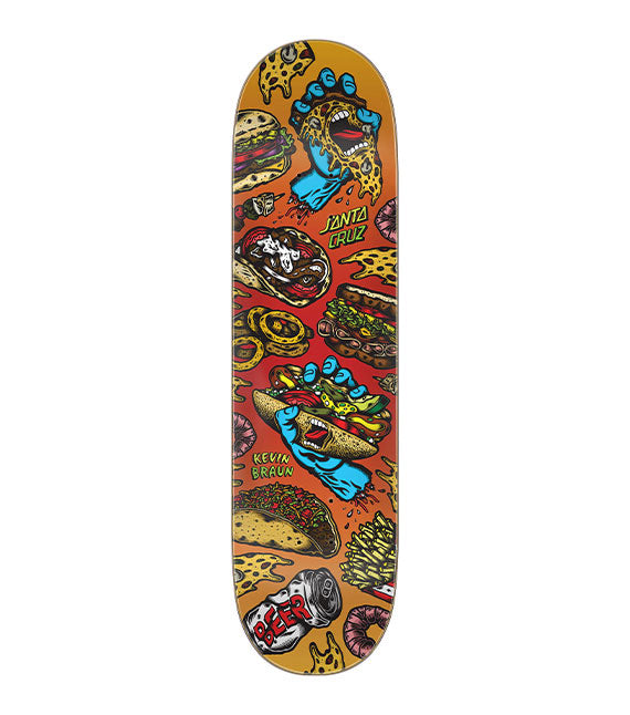 Santa Cruz Everslick Braun Snacks Deck