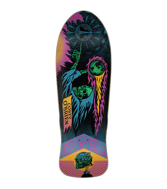 Santa Cruz Reissue Obrien Reaper By Shepard Fairey Deck