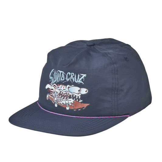 Santa Cruz Decoder Slasher Snapback Cap Navy