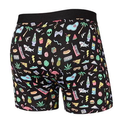 Saxx Daytripper Bb Fly - Fun Bits - Black