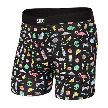 Saxx Daytripper Bb Fly - Fun Bits - Black