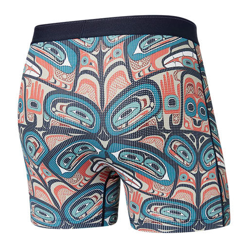 Saxx Quest QDM Boxer Brief Fly - Box Design - Multi