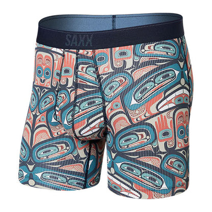 Saxx Quest QDM Boxer Brief Fly - Box Design - Multi