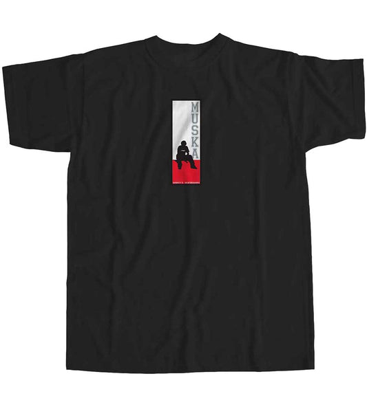 Shorty's Muska Board Silhouette T-Shirt Black