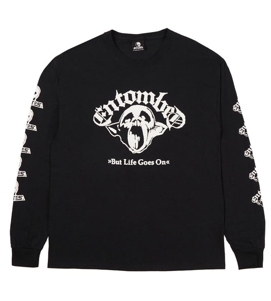 Skull Skates Entombed Long Sleeve T-Shirt Black
