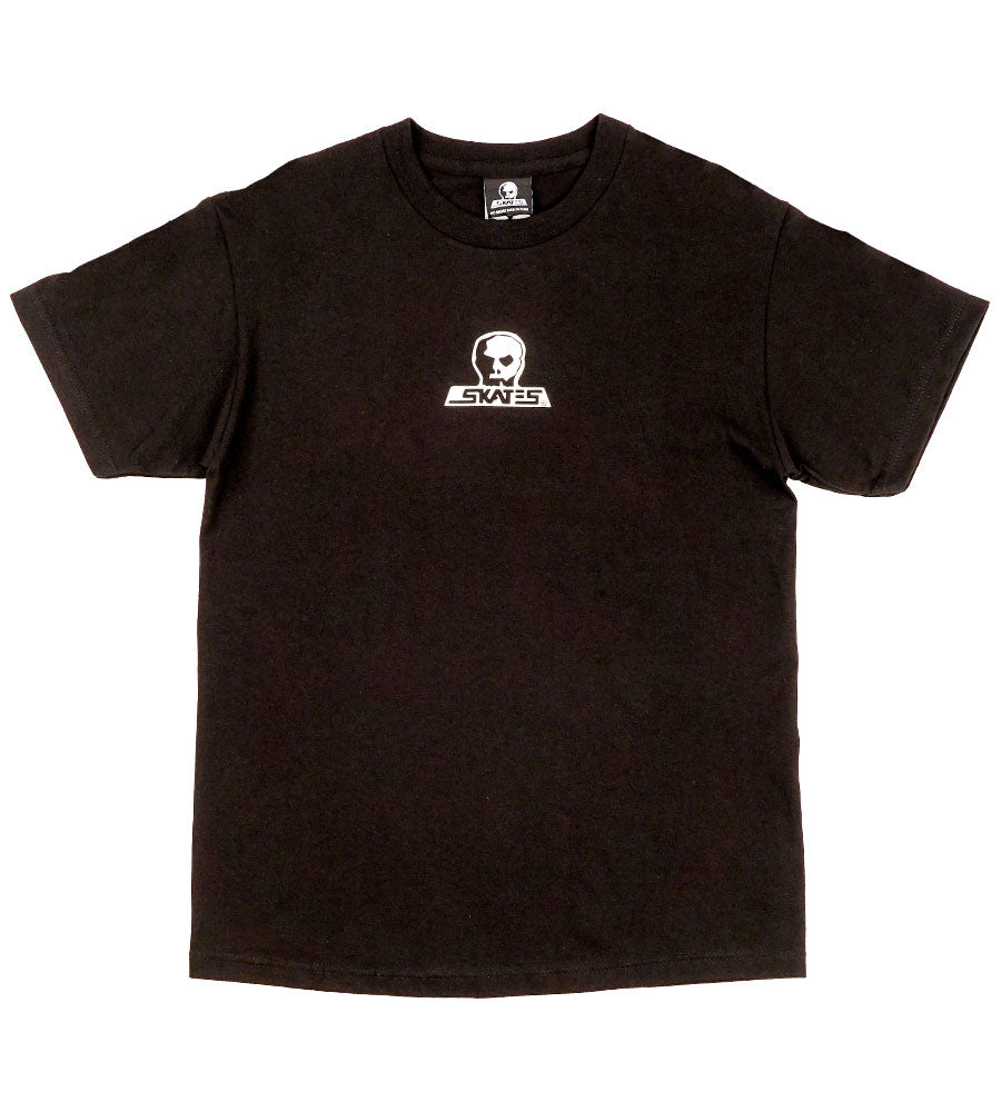 Skull Skates Skull Logo T-Shirt Black/White