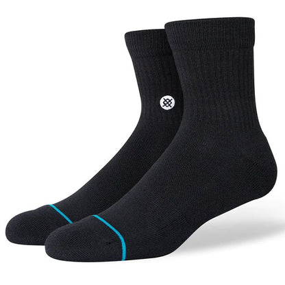 Stance Icon Quarter Sock 3-Pack Black