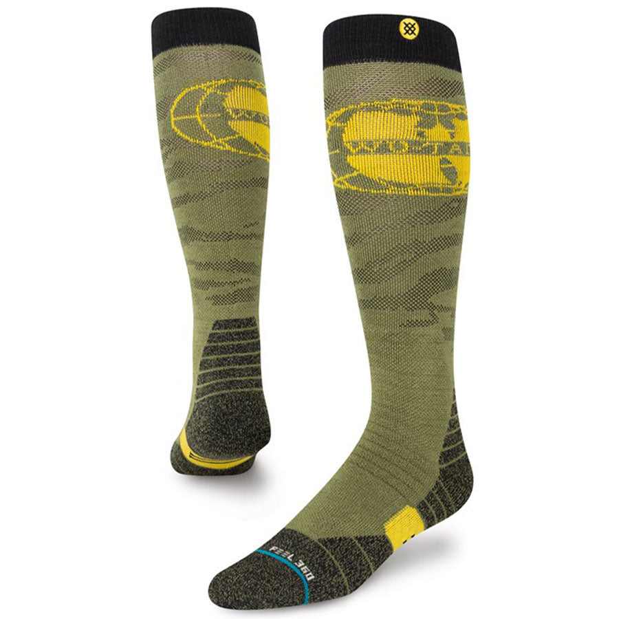 Stance Wu World Black Snowboard Sock- Black