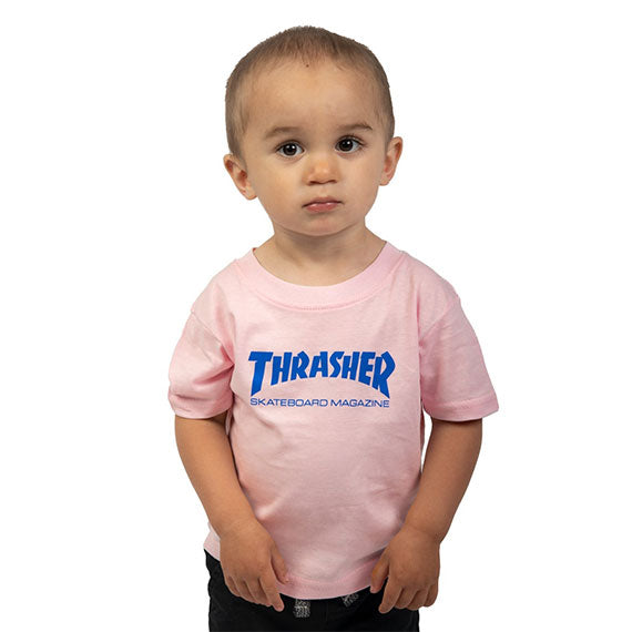 Thrasher Infant Skate Mag T-Shirt Pink