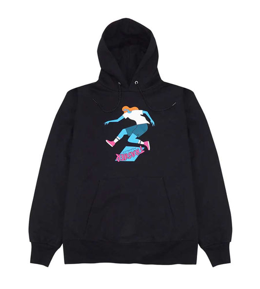 Thrasher Tre Hooded Sweatshirt Black