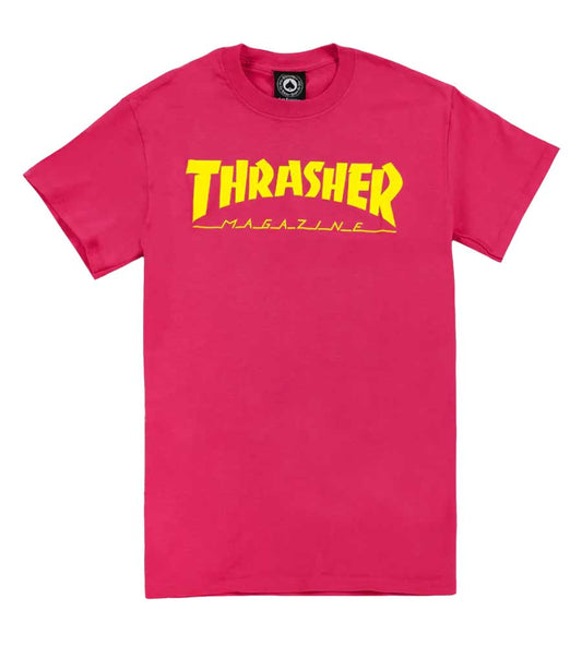 Thrasher Magazine Logo T-shirt - Pink