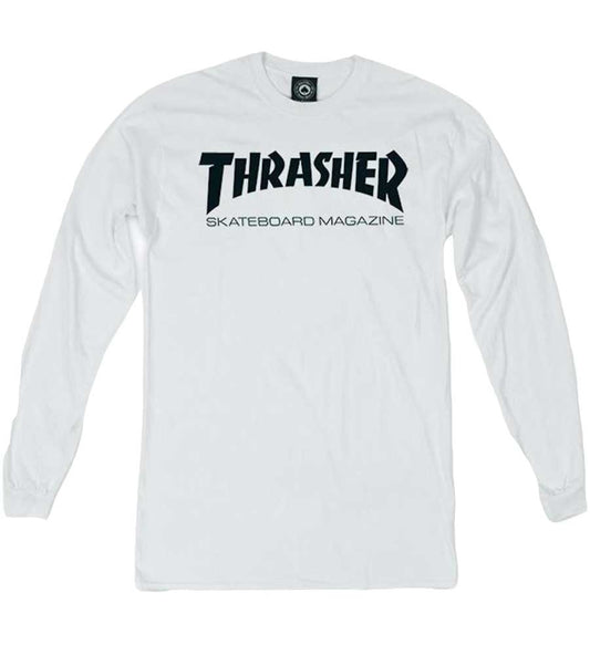 Thrasher Skate Mag Long Sleeve T-Shirt - White