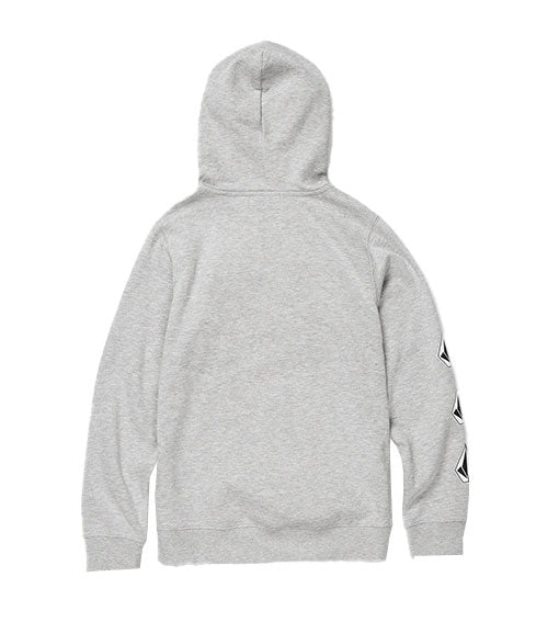 Volcom Kids’ Tots Iconic Stone Fleece Pullover Heather Grey