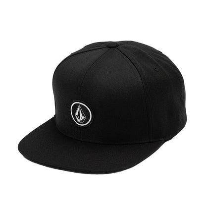 Volcom Quarter Twill Snapback Cap Black