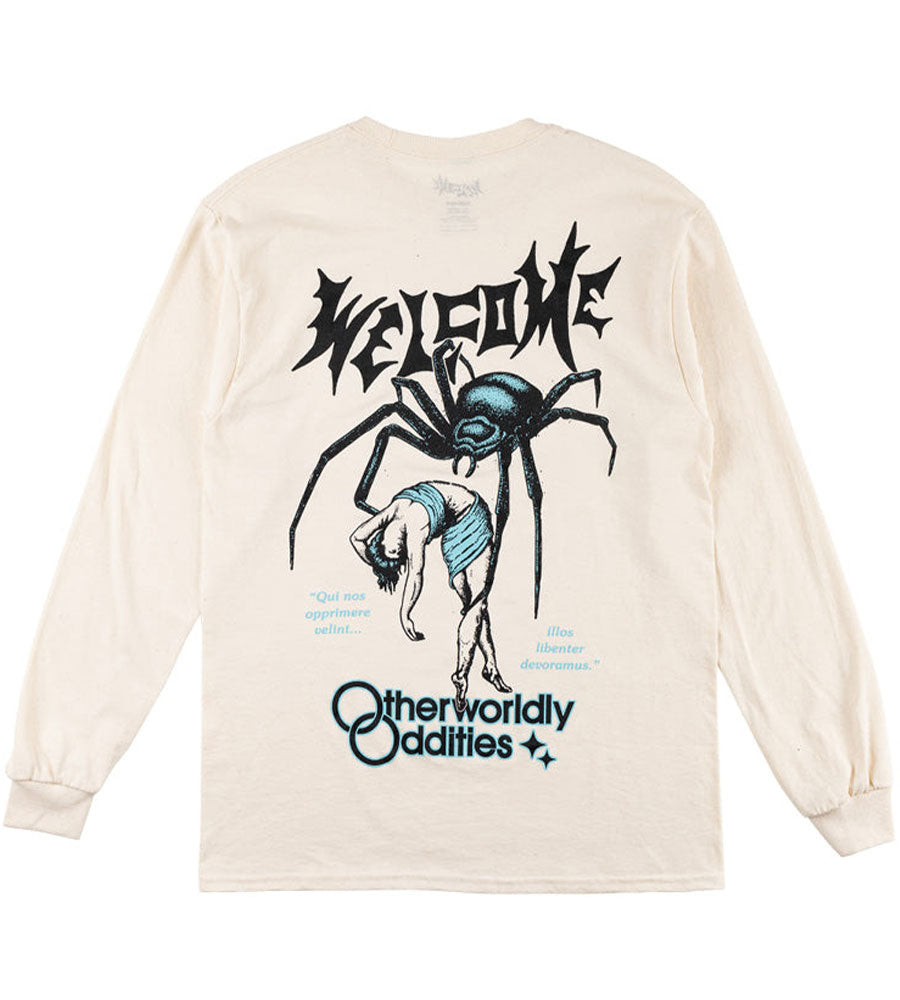 Welcome Widow Long Sleeve T-Shirt Bone