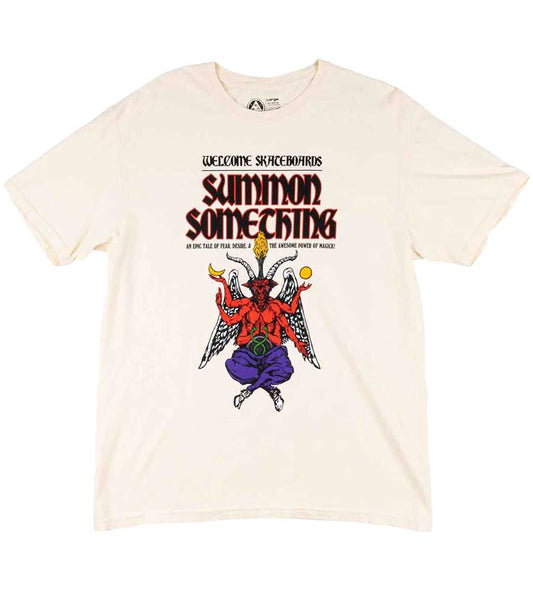 Welcome Fantasy Garment Dyed T-shirt - Bone